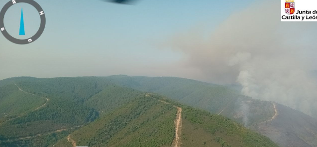 Incendio paradiu00f1a