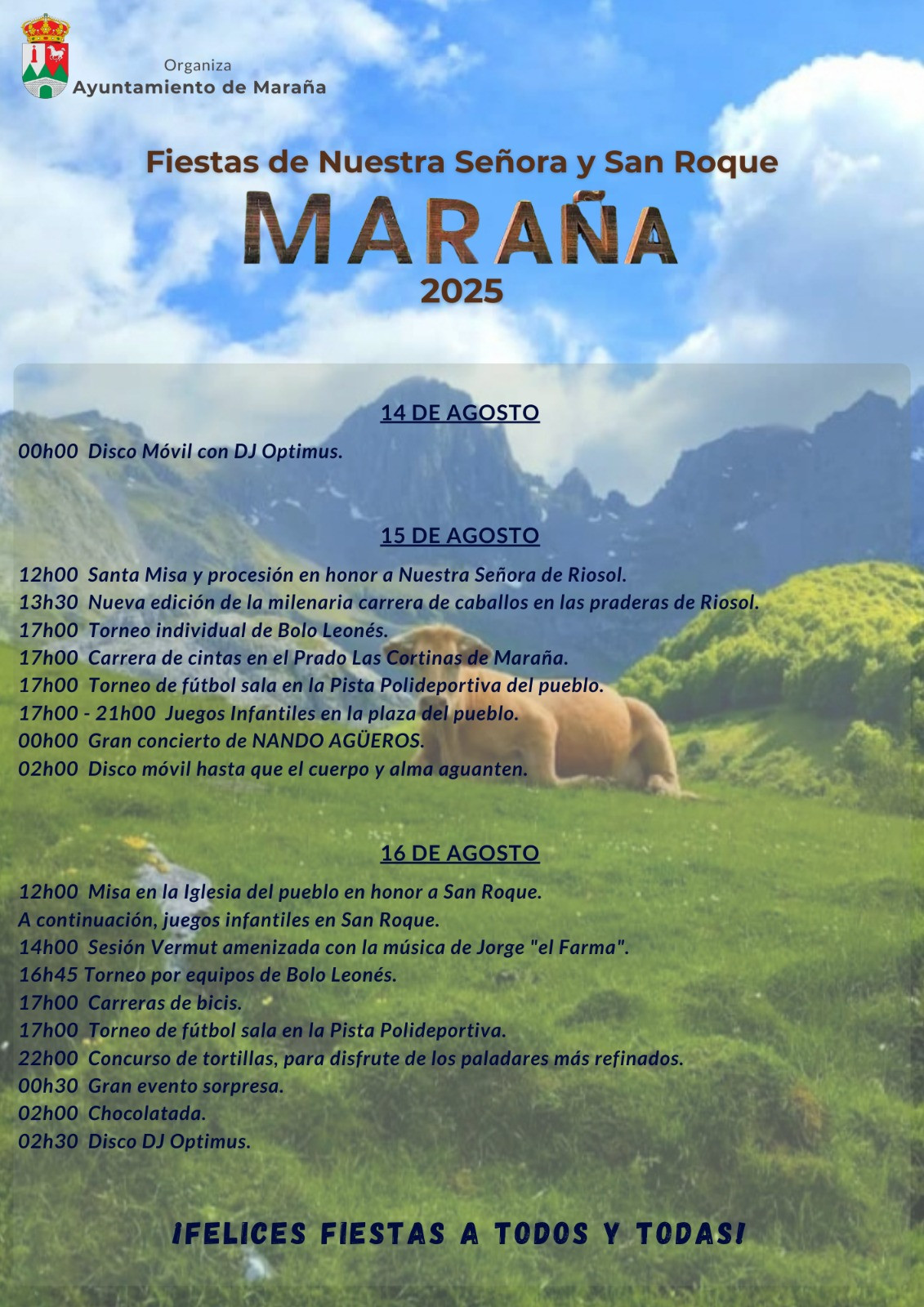 Programa fiestas marau00f1a
