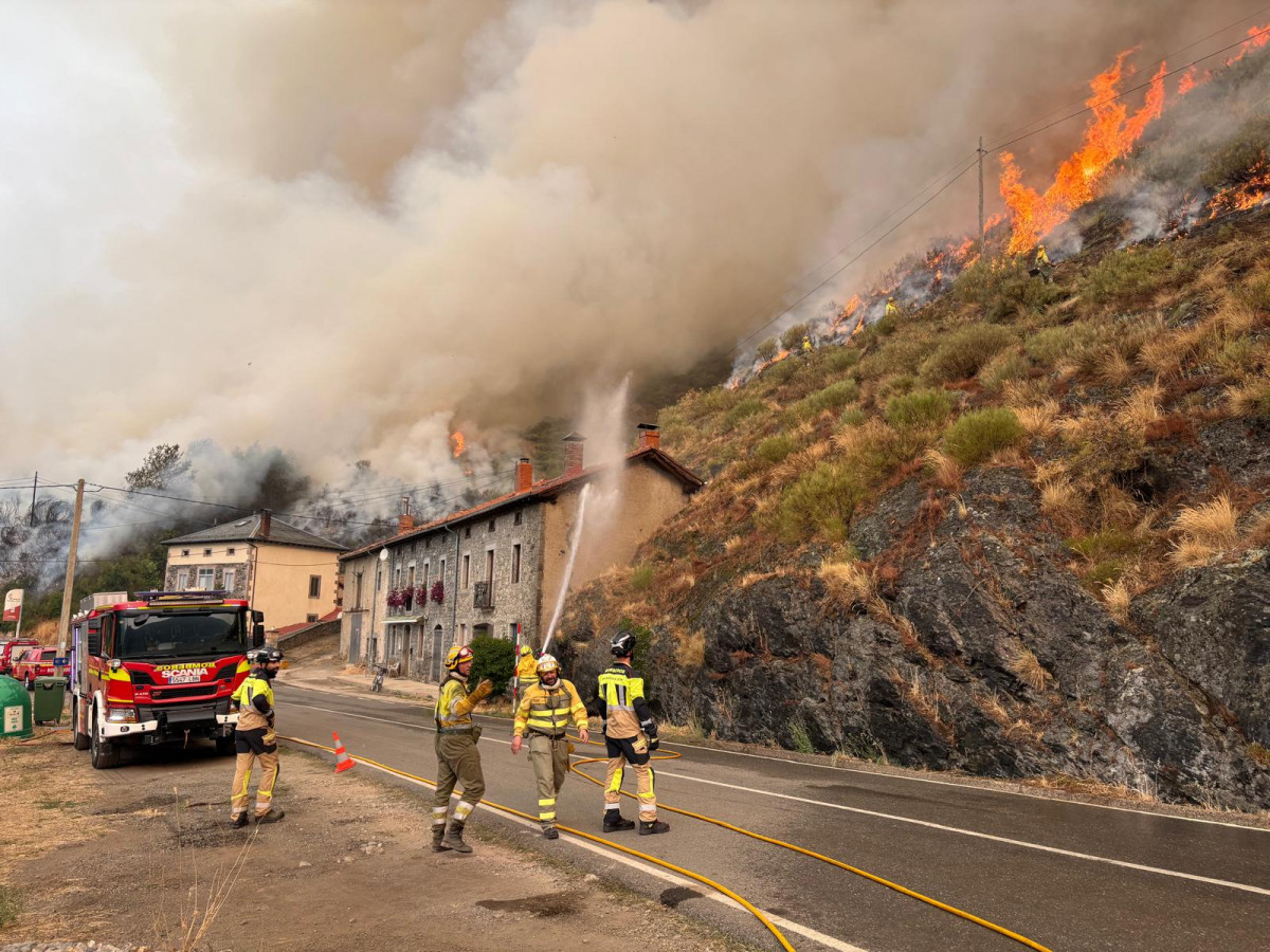 Incendio barniedo   Diputación de León 2