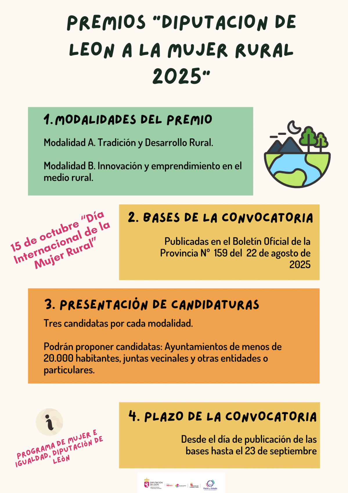Cartel de la convocatoria