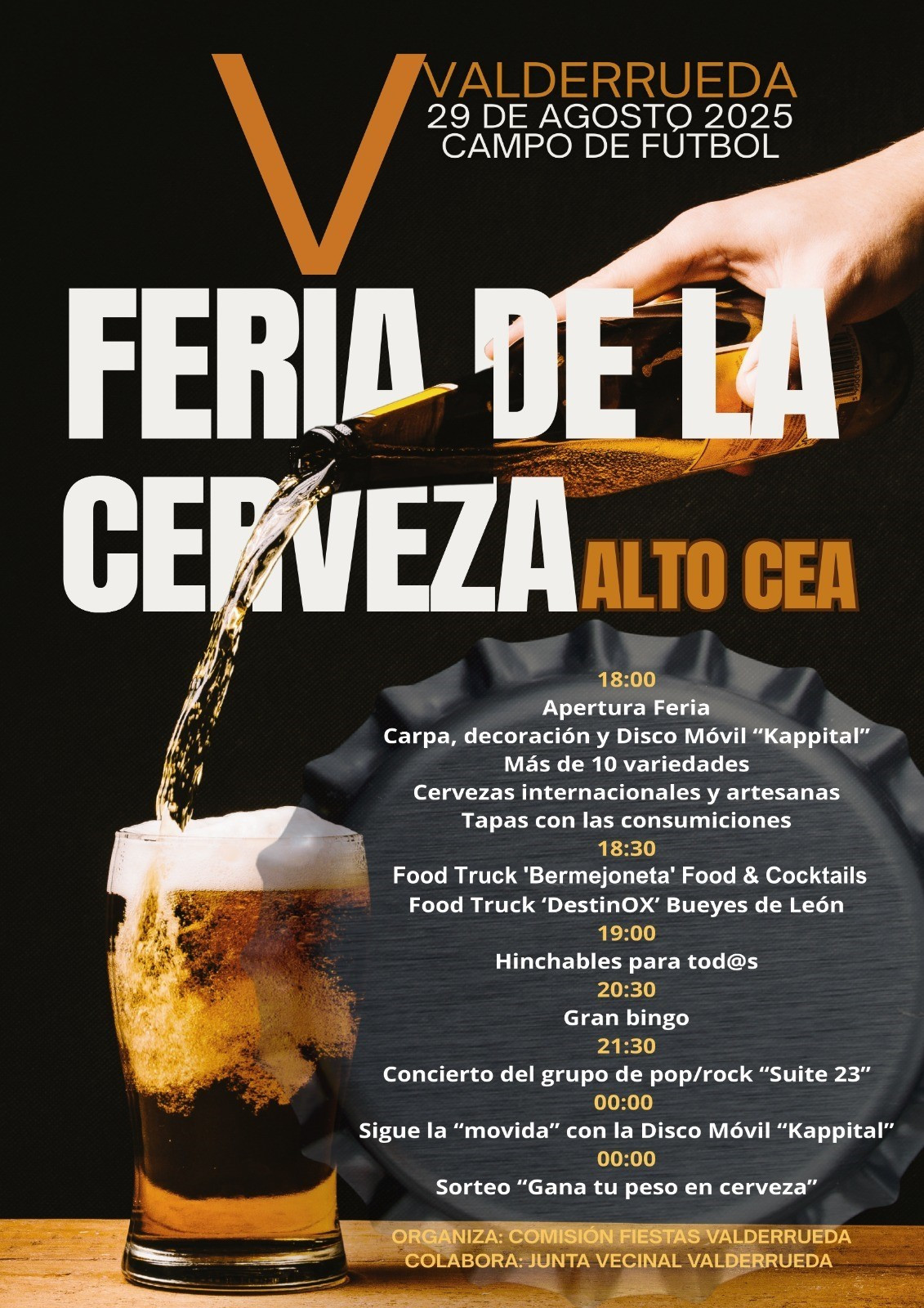 Feria de la Cerveza 2025 Valderrueda OFICIAL 2025